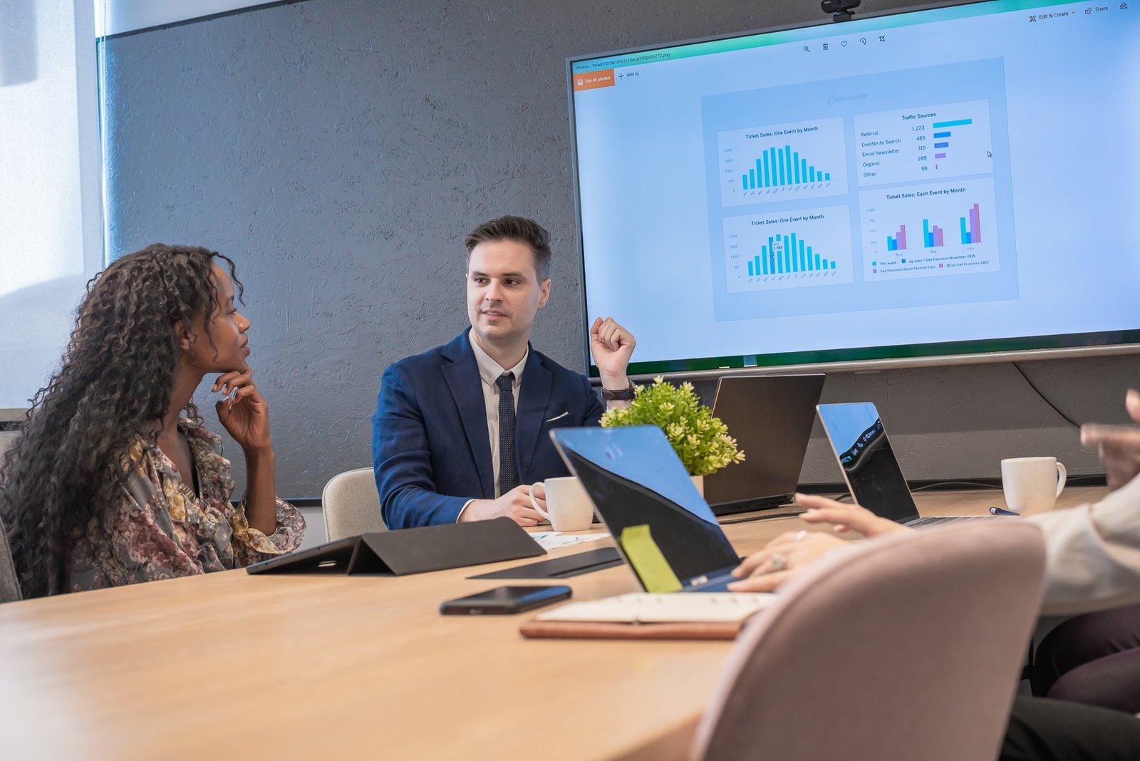 business team meeting with colleague diversity in office.